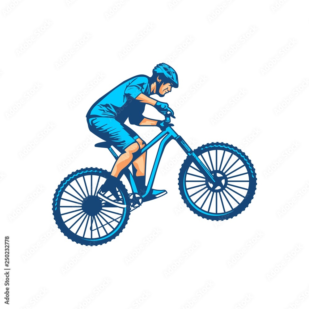 Fototapeta premium mountain bike