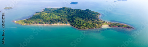 Rabbit island at Kampot - Cambodia - this is small island 20 km from land , can take boat go along 20 minutes © Nhut
