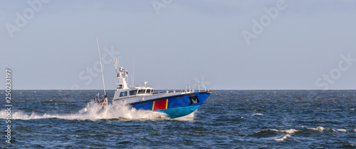 FAST MOTOR BOAT - Border Guard boat patrol