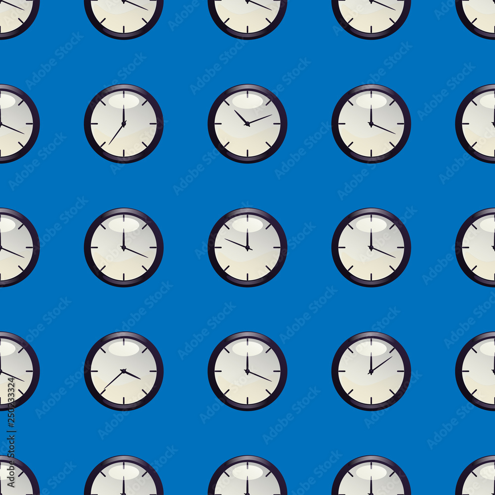 Clock seamless pattern Clock seamless pattern