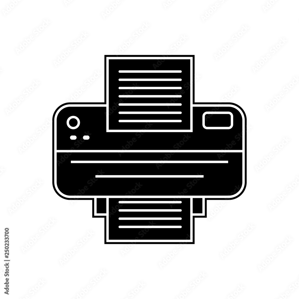 Printer icon. Element of Appliances for mobile concept and web apps icon. Glyph, flat icon for website design and development, app development Printer icon. Element of Appliances for mobile concept and web apps icon. Glyph, flat icon for website design and development, app development