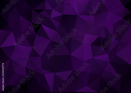 Dark-Purple Geometric Pattern