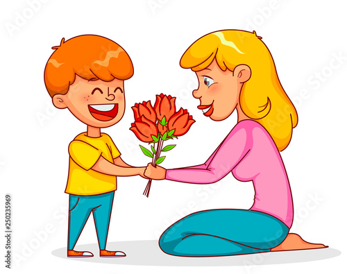 Happy International Women's Day greeting card