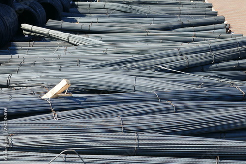 Steel rods for construction 