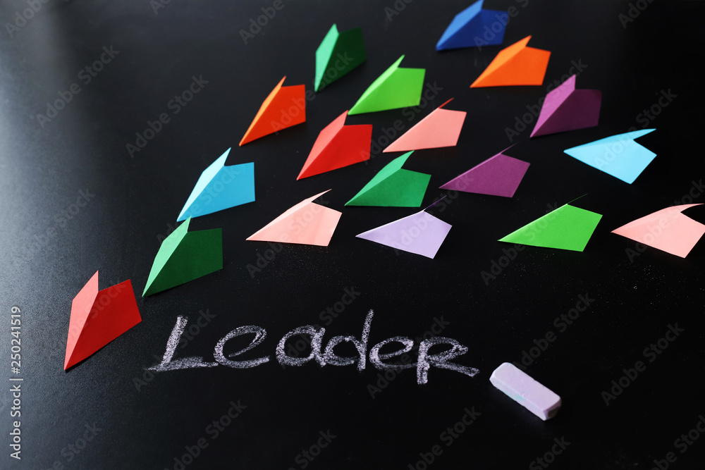 Naklejka premium Successful leader