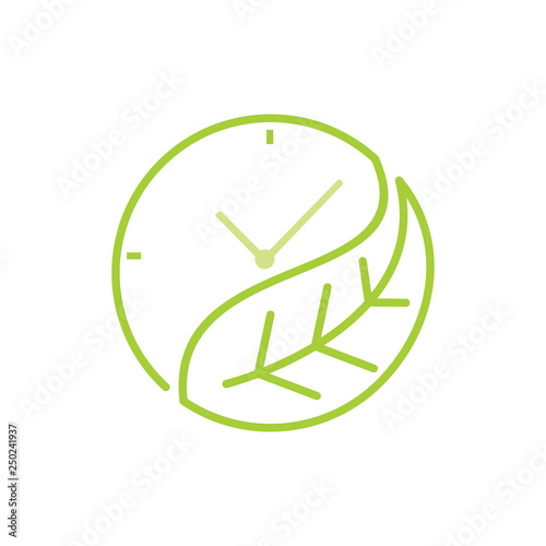 Leaf Logo Design Vector Template Isolated