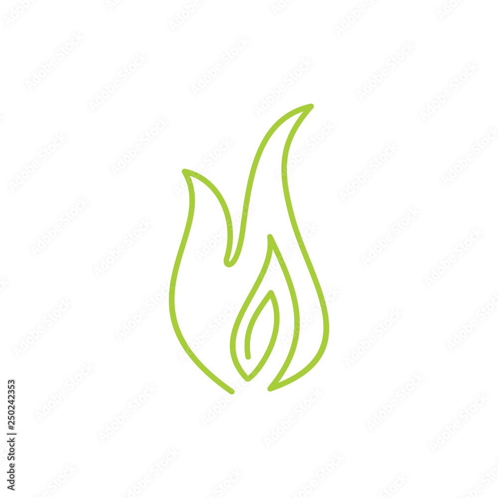 Leaf Logo Design Vector Template Isolated Leaf Logo Design Vector Template Isolated