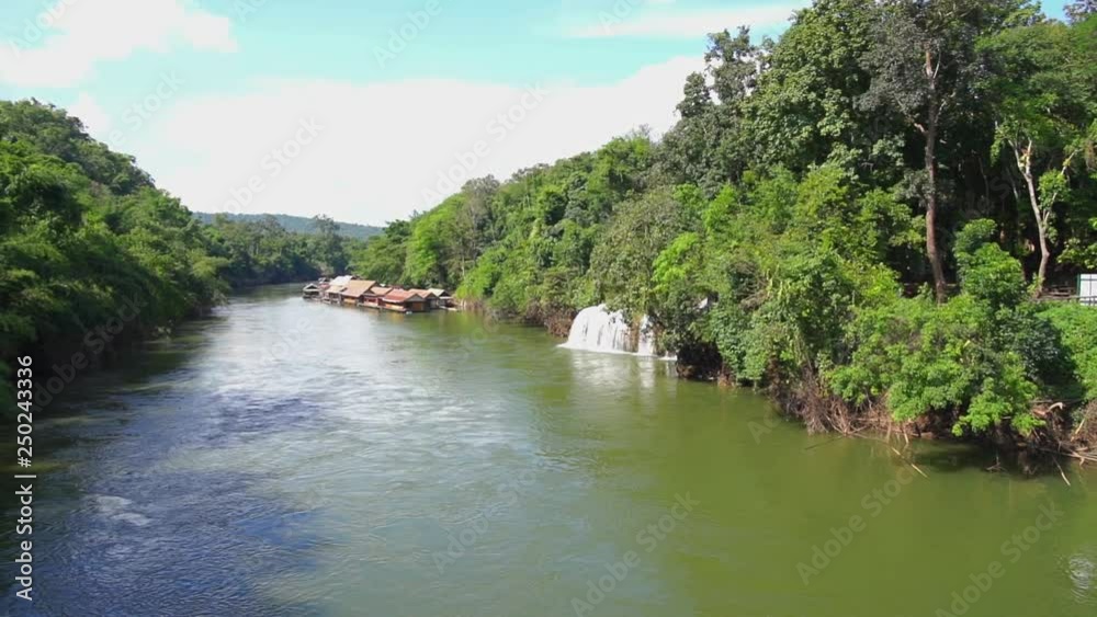 Scenic view of mountains viewpoint at River Kwai, Sai Yok National Park, Thong Pha Phum, Kanchanaburi, Thailand. Scenic view of mountains viewpoint at River Kwai, Sai Yok National Park, Thong Pha Phum, Kanchanaburi, Thailand.