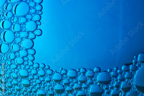 abstract background of colored bubbles