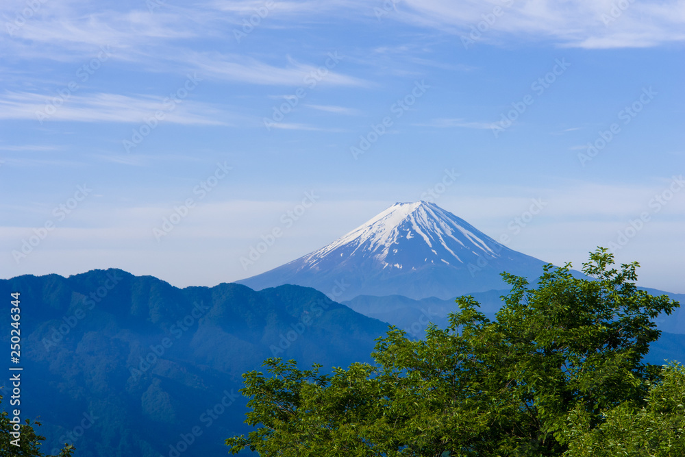 Mt. Fuji Vista, Yanagisawa Pass - 富士山遠望・柳沢峠