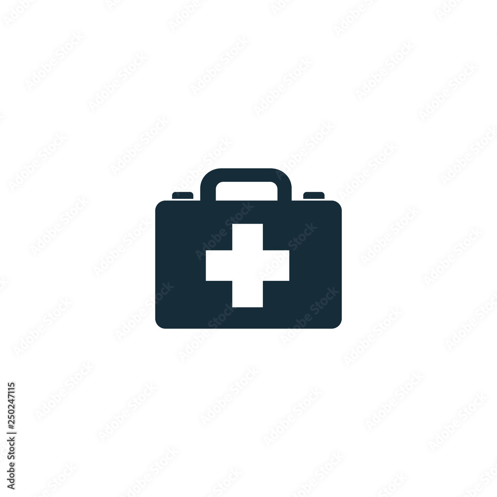 illustration of first aid kit illustration of first aid kit