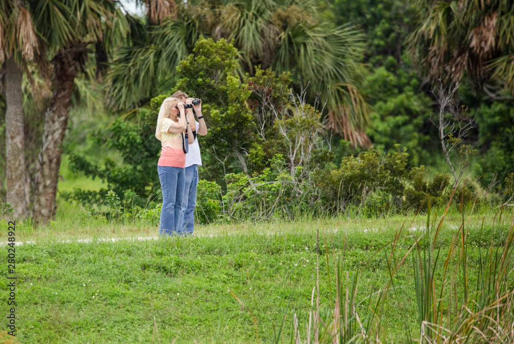 unknown birdwatchers have spotted something of interest