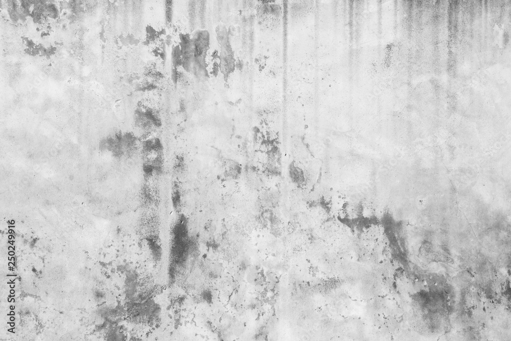 Obraz premium Grunge old cement wall texture - monochrome