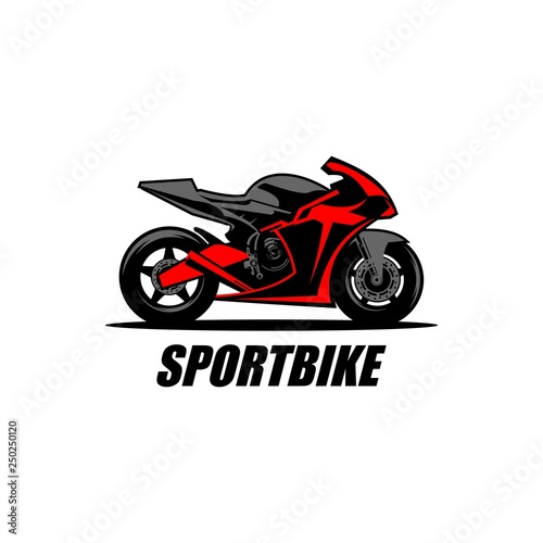 sportbike vector photo