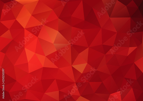 Red Pattern geometric04