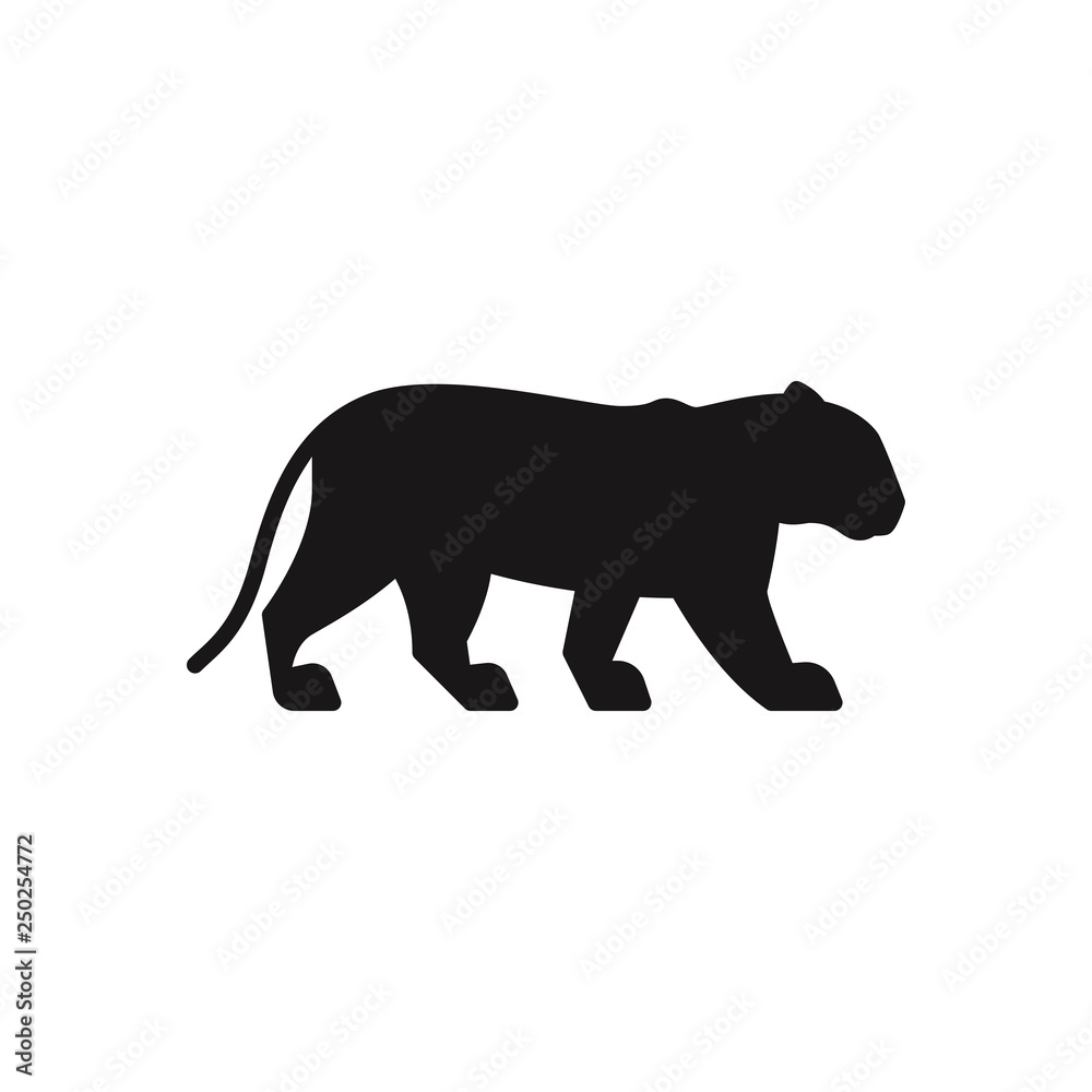 Tiger vector icon