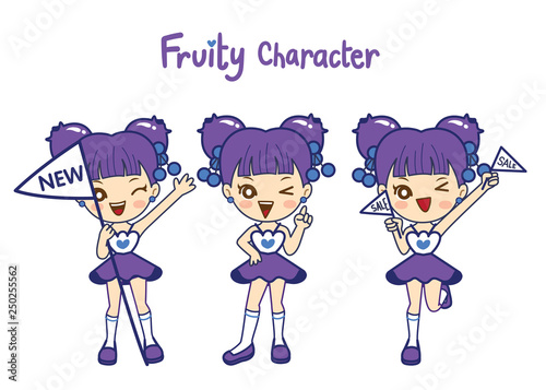 Fruity character set