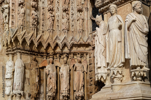 Reims Cathedral. This Roman Catholic cathedral was built on the site of the basilica where Clovis was baptized. This major tourist destination receives about 1 million visitors annually.