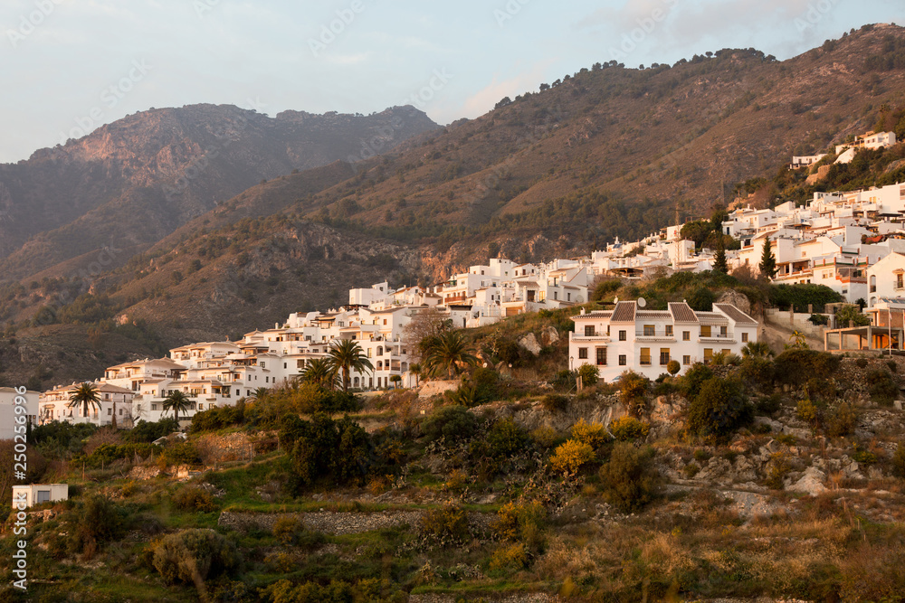 Frigiliana Pueblo Blanco (White Town), Malaga province, Andalusia, Spain