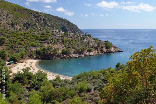 Greece, Tassos island. Sea, mountains, beautiful sunny day © Сергій Вовк