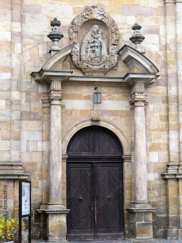 Entrance to the Carmelite Monastery Entrance to the Carmelite Monastery