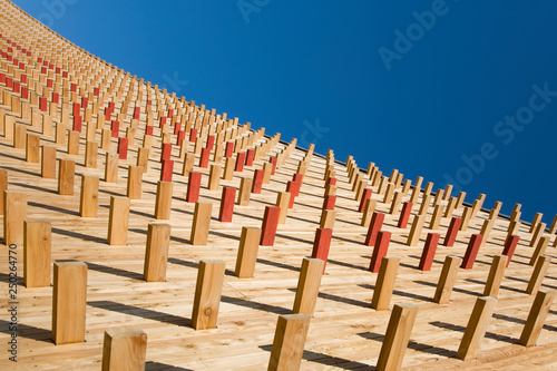 Abstract Building Facade photo