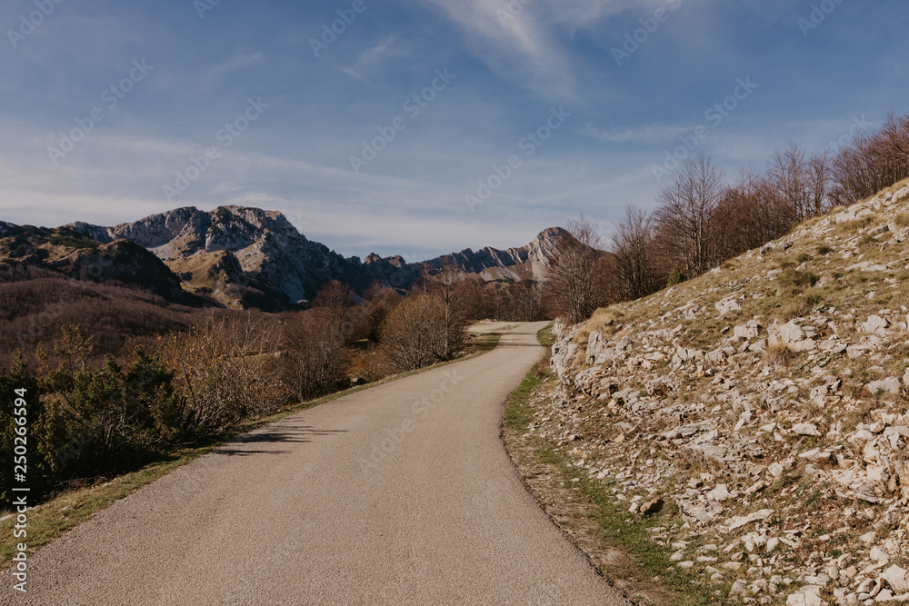 Wonderful view to mountains in the national park Durmitor in Montenegro, Balkans. Europe. Beauty world. - Image. Wonderful view to mountains in the national park Durmitor in Montenegro, Balkans. Europe. Beauty world. - Image.