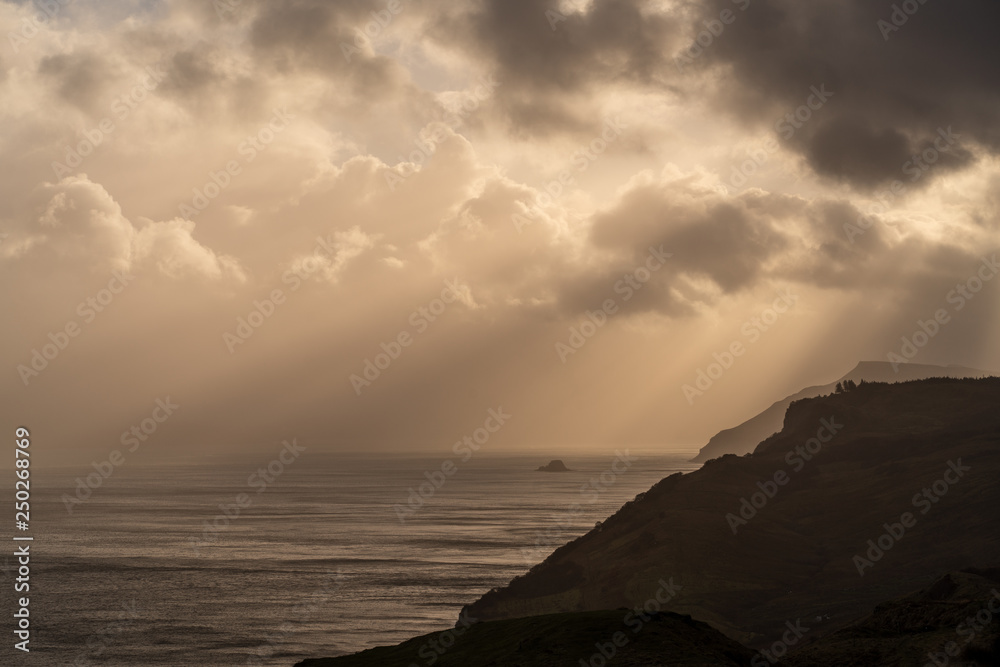 Sonnenstrahlen auf der Isle of Skye