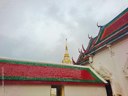 Wat Phra Borommathat Chaiya Worawihan Surat Thani Thailand culture photo