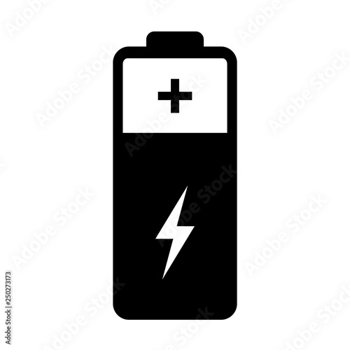 Battery vector pictogram