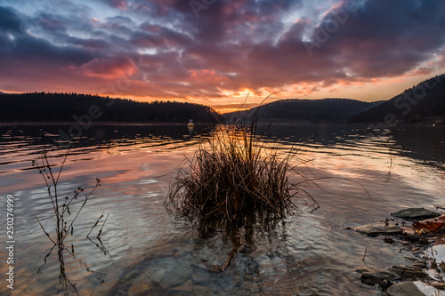 Sonneuntergang am Edersee