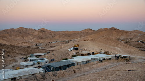 Bedouins camp at the Negev desert