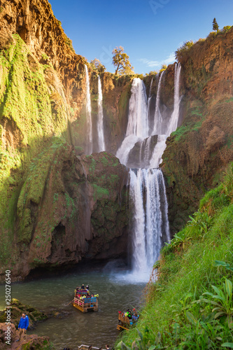 las famosas cascadas de Ouzoud, morocco
