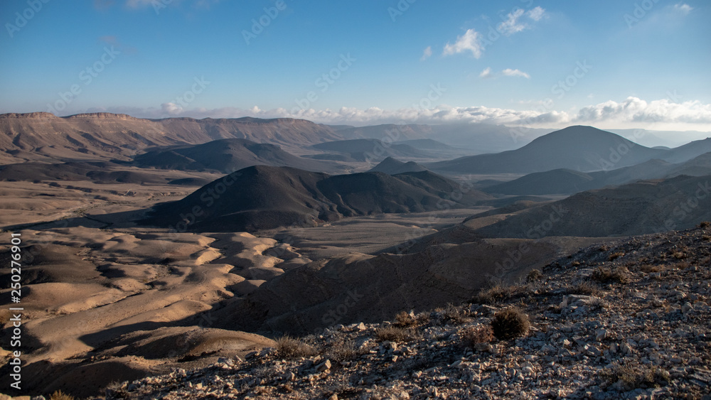 View over Ramon Crater