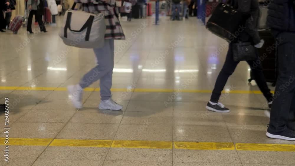 People with suitcases in airport terminal railway station, adult senior young people tourist travellers with luggage People with suitcases in airport terminal railway station, adult senior young people tourist travellers with luggage