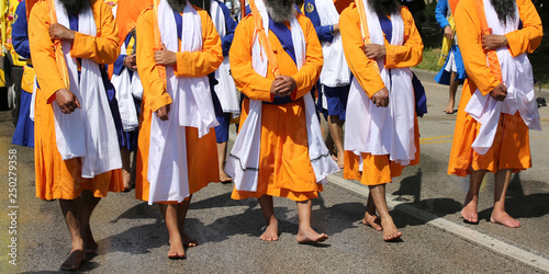 Men of Sikh Religion on the street