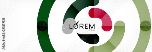 Circular lines design background