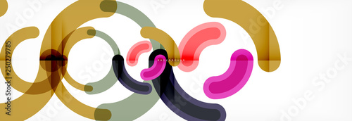 Circular lines design background