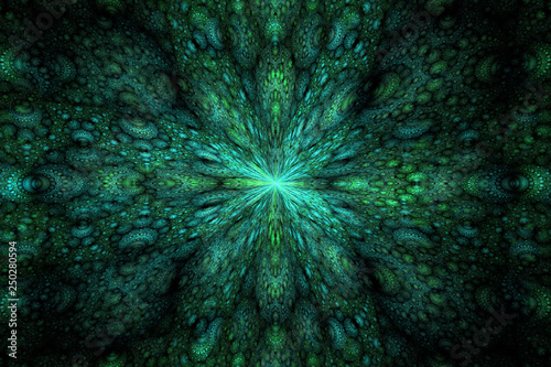 Fraktal fractal wallpaper black and colorful geometric shapes illustrate space universe magic frequency explosion galaxy or galaxies.