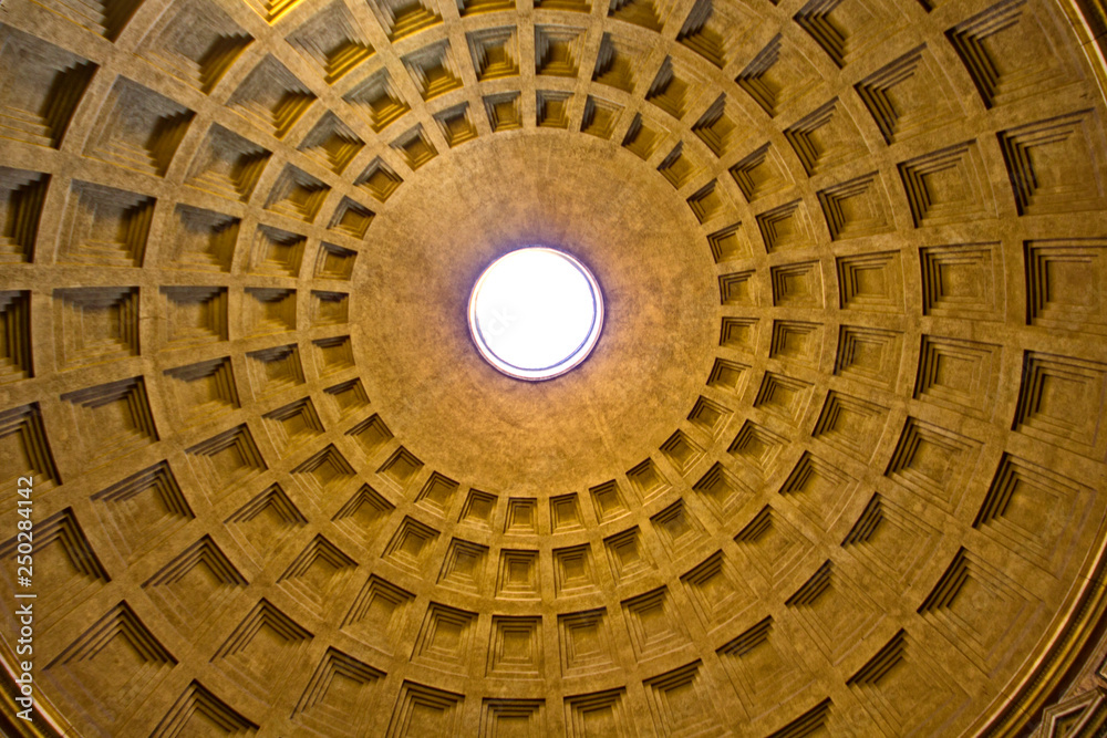 Parthenon Ceiling by Skip Weeks