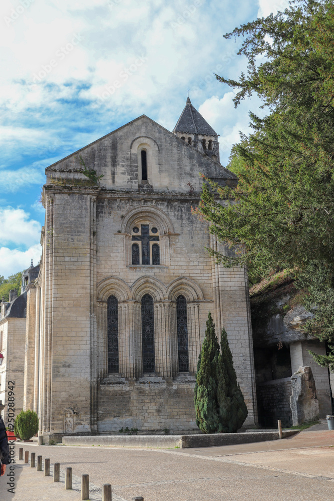 Nouvelle-Aquitaine - Dordogne - Brantôme - Façade de l'Abbaye