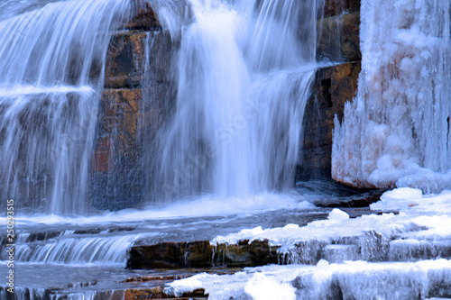 Blue Waterfall