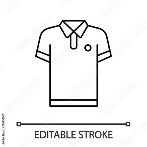 T-shirt linear icon