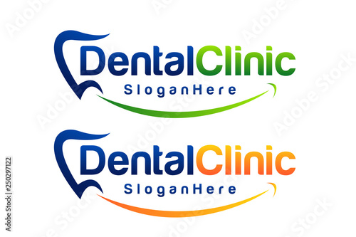 Dental Logo Design. Creative Dentist Logo. creative dental clinic logo. dental vector.