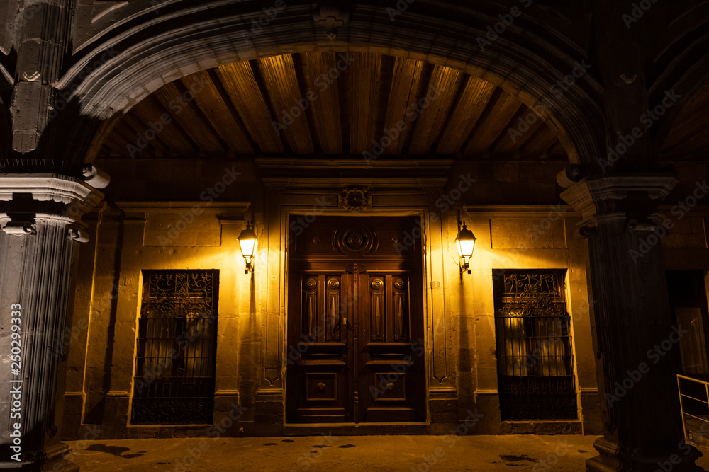 A door in Queretaro's historic Downtown A door in Queretaro's historic Downtown