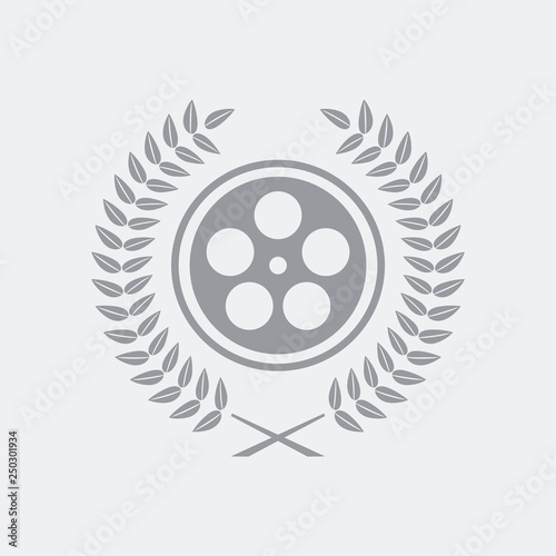 Film award symbol icon
