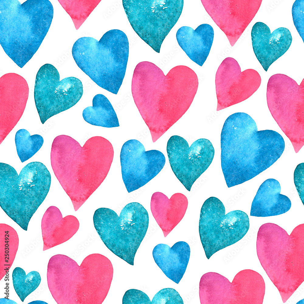 hearts_multicolored7_pattern