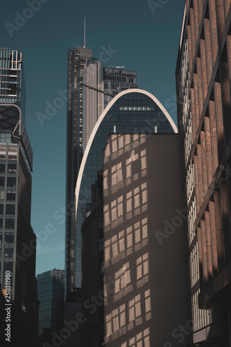 shadows on buildings in london (ID: 250311980)