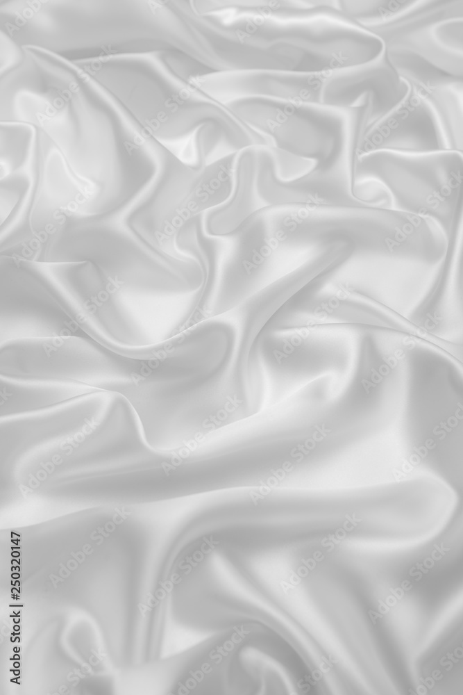 Obraz premium white silk background