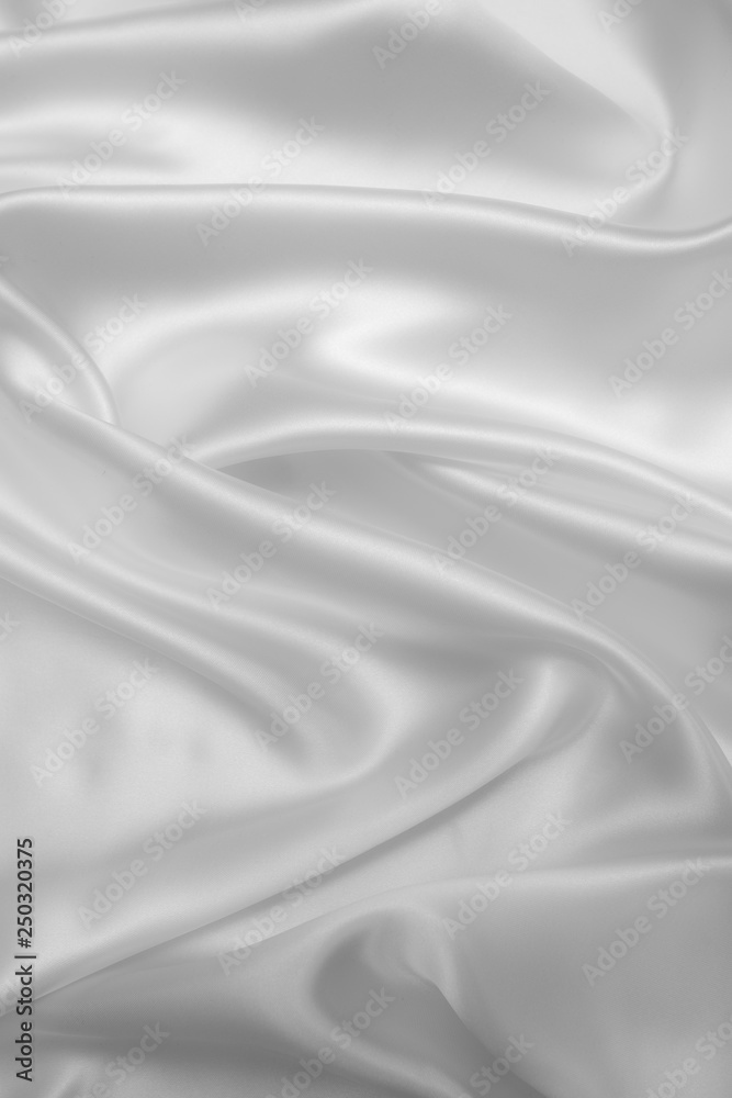 white abstract background luxury cloth or liquid wave or wavy folds of grunge silk texture satin velvet material or luxurious Christmas background or elegant wallpaper design, background